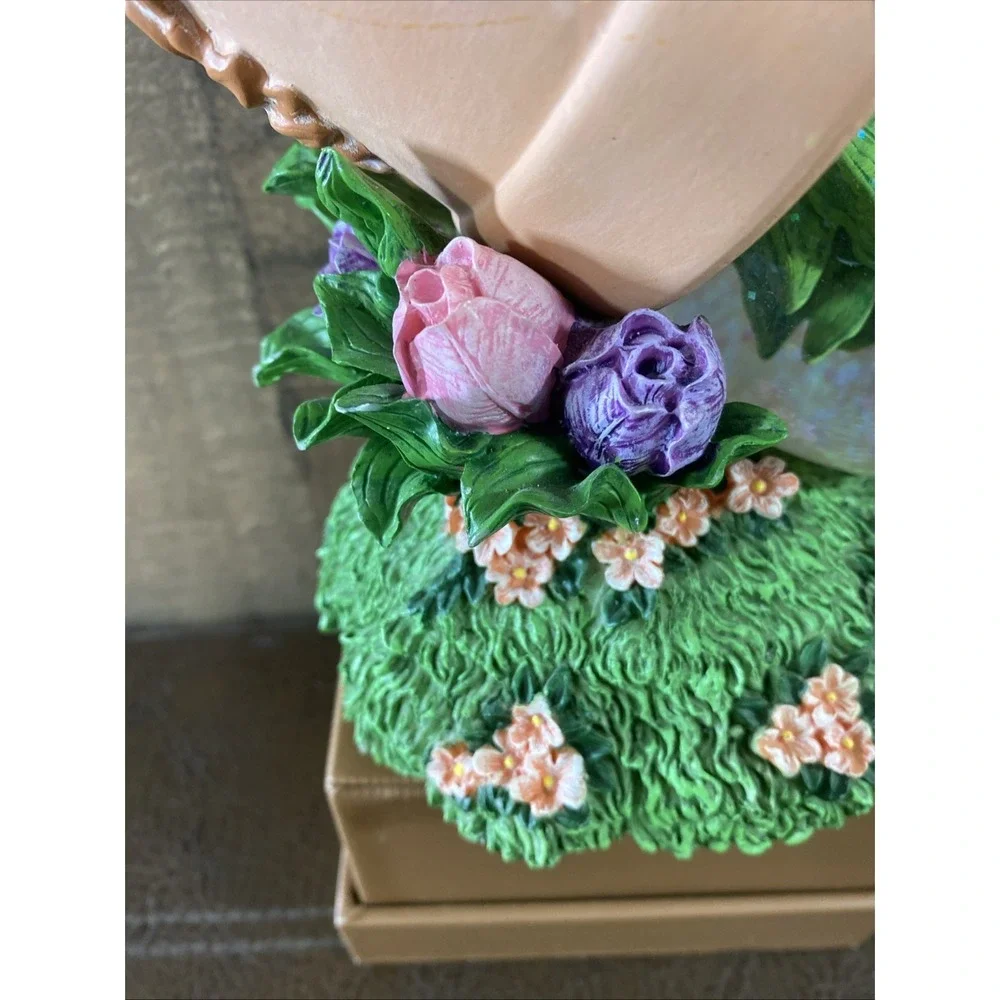 Easter Basket Eggs Chick Snow Globe 6